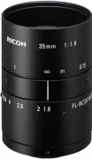 RICOH Lens with Locking Screws 35mm F:1.8 Manual Iris 9MP/12MP