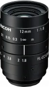 RICOH Lens with Locking Screws 12mm F:1.8 Manual Iris ›5MP