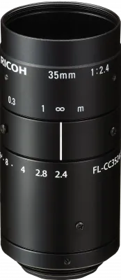 RICOH Lens with Locking Screws 35mm F:2.4 Manual Iris ›5MP