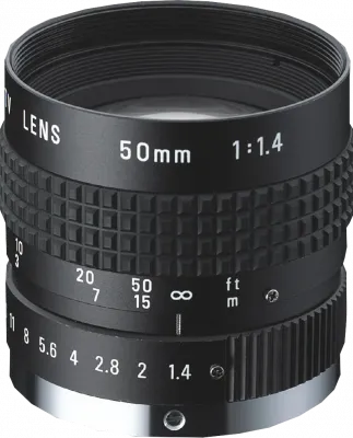 RICOH Lens with Locking Screws 50mm F:1.4 Manual Iris VGA