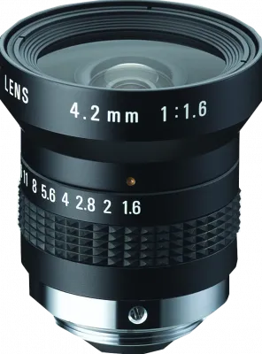 RICOH Lens with Locking Screws 4.2mm F:1.6 Manual Iris VGA