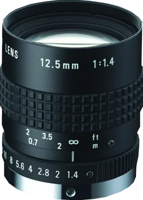 RICOH Lens with Locking Screws 12.5mm F:1.4 Manual Iris VGA