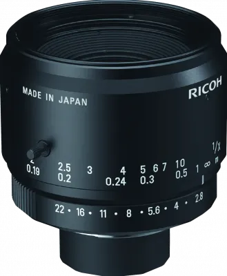 RICOH Line Scan Lens with Locking Screws 35mm F:2.8 Manual Iris