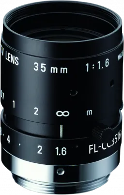 RICOH Lens with Locking Screws 35mm F:1.6 Manual Iris 2MP