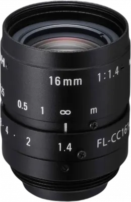 RICOH Lens with Locking Screws 16mm F:1.4 Manual Iris 2MP