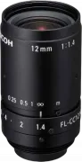 RICOH Lens with Locking Screws 12mm F:1.4 Manual Iris 2MP