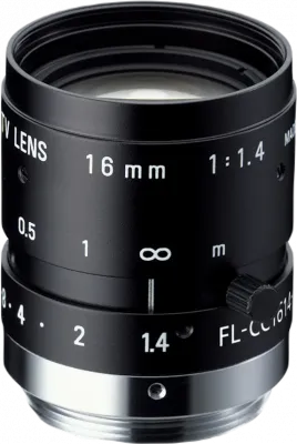 RICOH Lens with Locking Screws 16mm F:1.4 Manual Iris 2MP